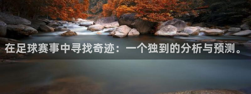 在足球赛事中寻找奇迹：一个独到的分析与预测。