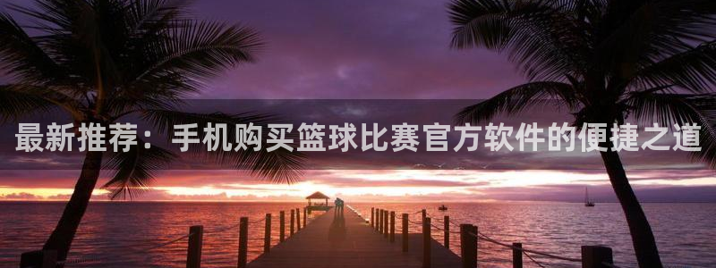 最新推荐：手机购买篮球比赛官方软件的便捷之道